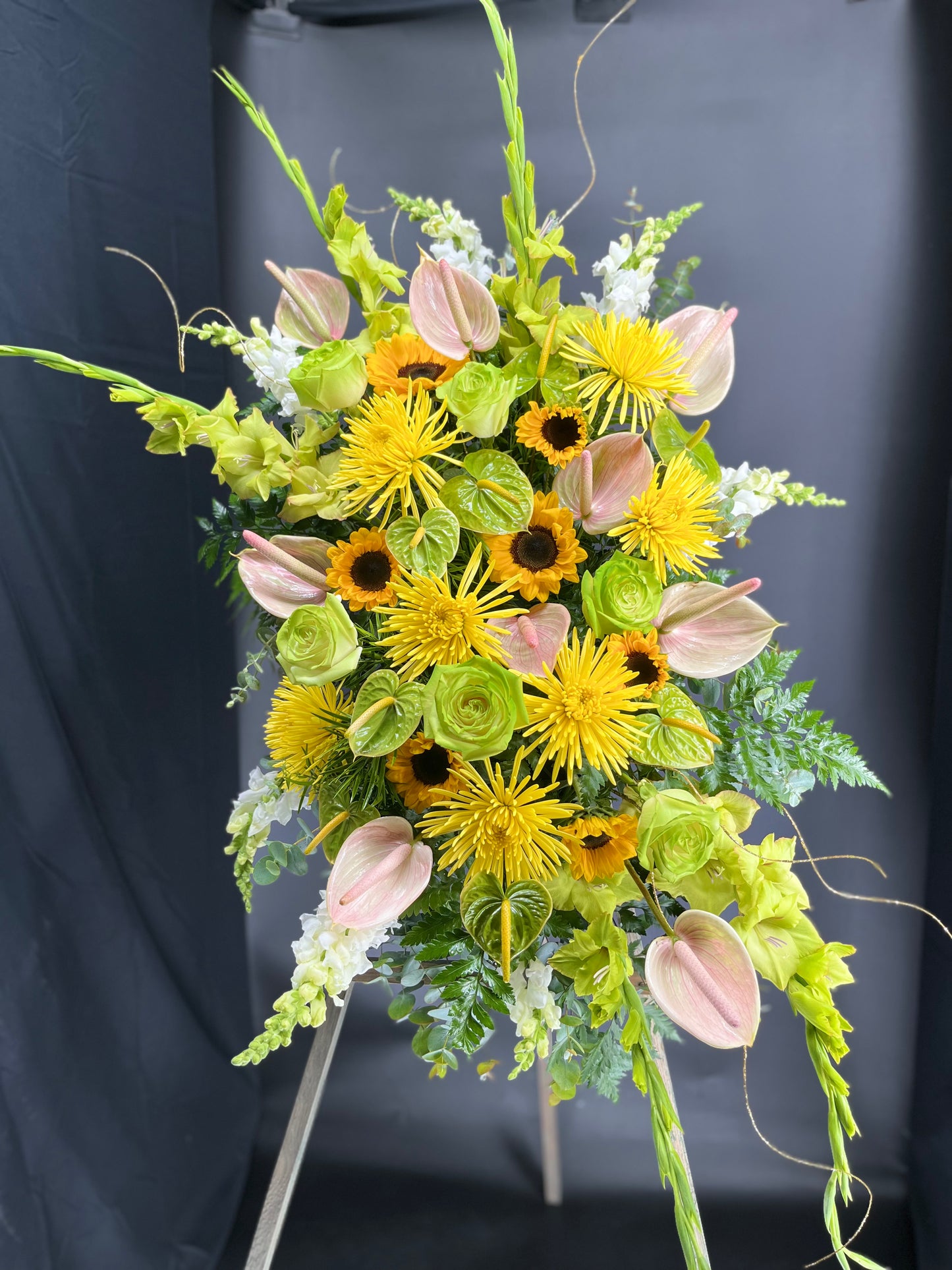 Island Blush Spray Arrangement