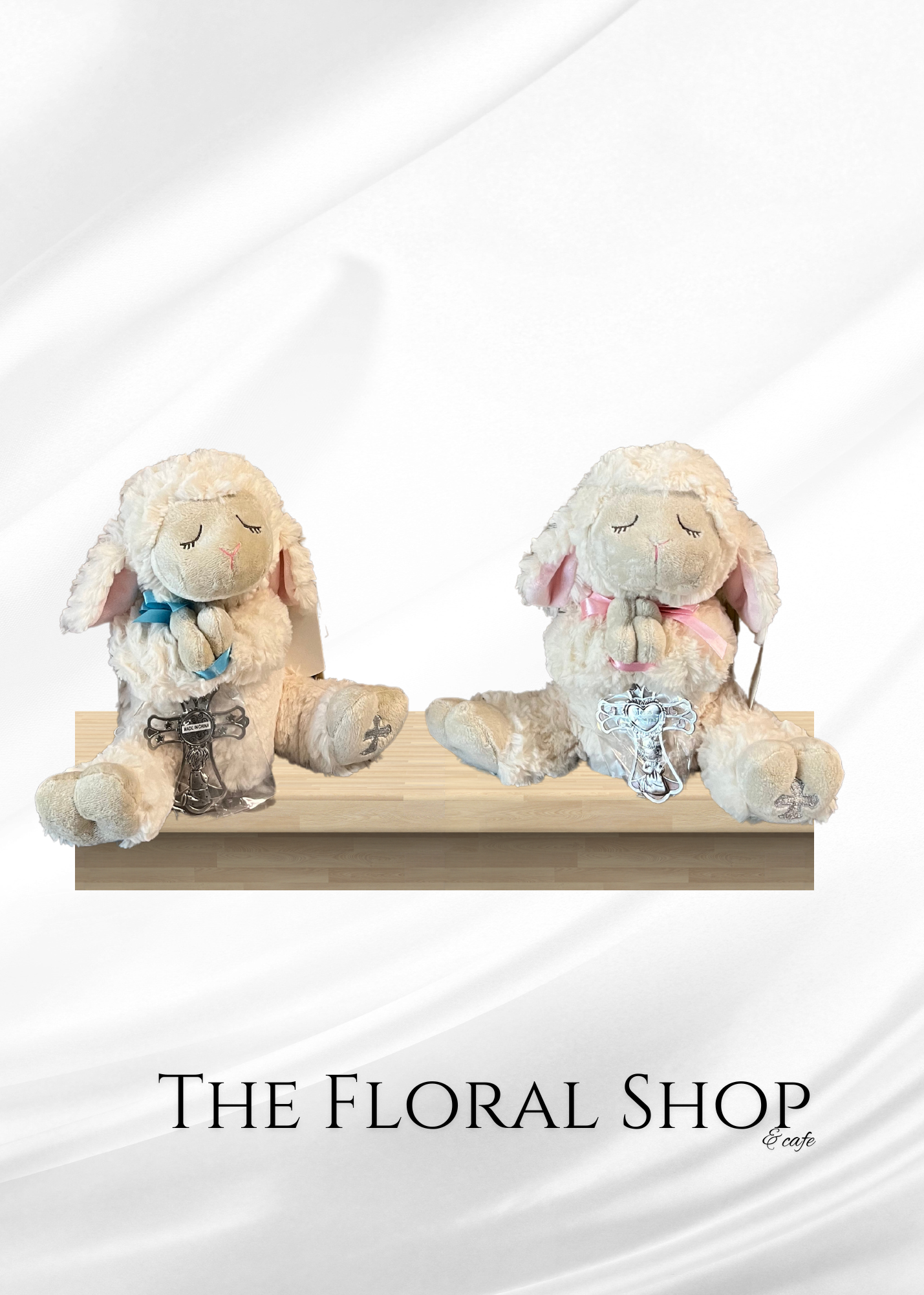Lamb Plush With Cross